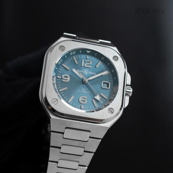 BR05G-PB-ST/SST Bell & Ross ベル&ロス BR-05GMT スカイブルー