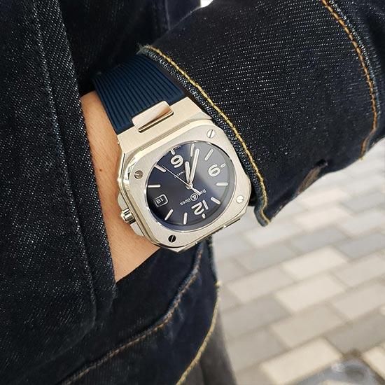 BR05A-BLU-ST/SRB Bell & Ross ベル&ロス BR-05 ブルースチール