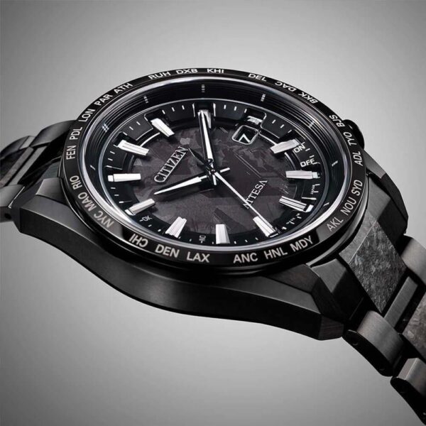 【世界限定1,900本】 CB0285-63E CITIZEN シチズン アテッサ ACT Line ブラックチタンシリーズ HAKUTO-Rコラボレーションモデル