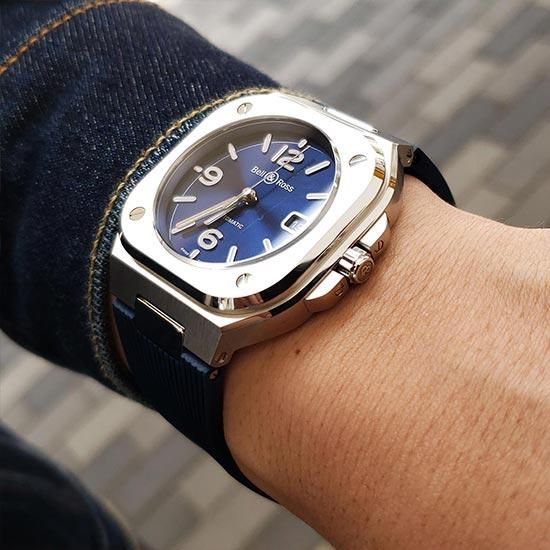BR05A-BLU-ST/SRB Bell & Ross ベル&ロス BR-05 ブルースチール
