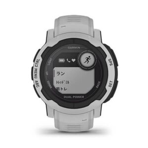 010-02627-41 GARMIN ガーミン インスティンクト2 デュアル パワー ミスト グレー