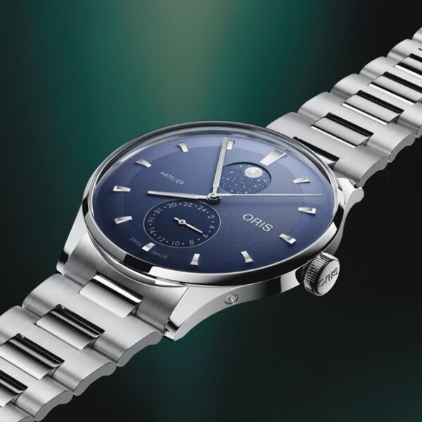 01 782 7811 4055-07 8 20 20 ORIS オリス アートリエ コンプリケーション 39.5mm