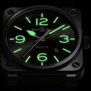 BR0392-GC3-ST/SCA Bell & Ross ベル&ロス BR03-92 グレーラム