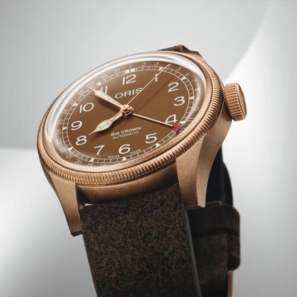 01 754 7741 3166-07 5 20 74BR ORIS オリス ビッグクラウン ブロンズ ポインターデイト