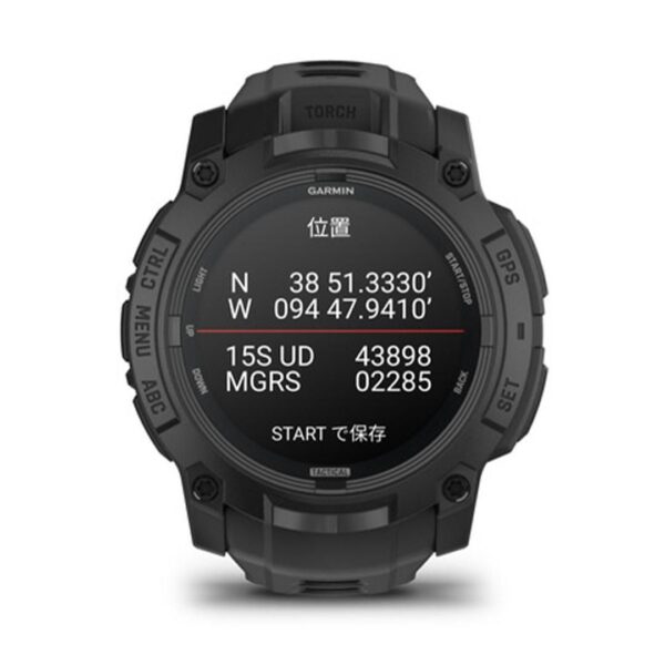 GARMIN ガーミン Instinct 3 インスティンクト AMOLED 010-03020-80 Tactical 50mm