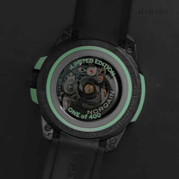 【世界限定400本】 N3001.07Q03.B01 NORQAIN ノルケイン ワイルドワン スケルトン 39mm ミント