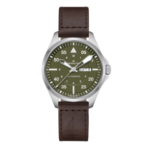 H64635560 HAMILTON ハミルトン カーキ アビエーション パイロット デイデイト オート 42mm
