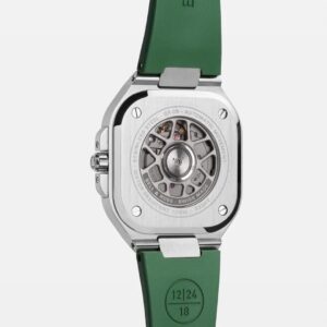 BR05G-GN-ST/SRB グリーン Bell & Ross ベル&ロス インストゥルメント BR05 GMT