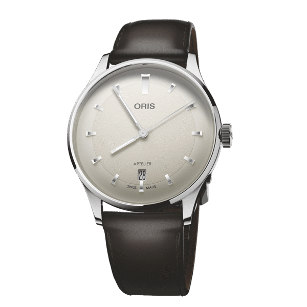 01 733 7810 4051-07 6 20 17FC ORIS オリス アートリエ デイト 38mm