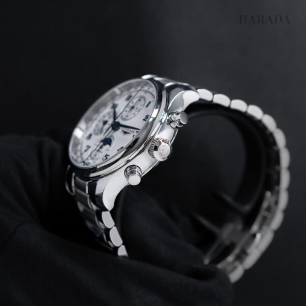 L2.962.4.73.6 LONGINES ロンジン マスターコレクション クロノ ムーンフェイズ 41mm