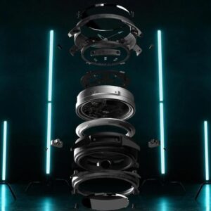 N3002.40Q01.B07 NORQAIN ノルケイン ワイルドワン スケルトン クロノ 42mm ブルーラバーストラップ仕様
