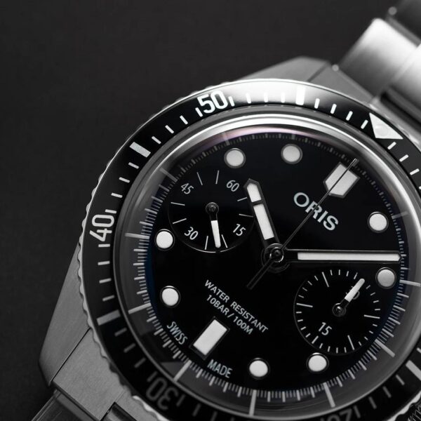 01 771 7791 4054-07 8 20 18 ORIS オリス ダイバーズ65 クロノグラフ 40mm