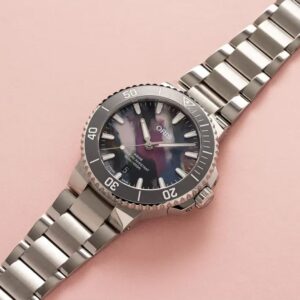 01 733 7787 4150-07 8 22 04PEB ORIS オリス アクイスデイト アップサイクル 41.5mm