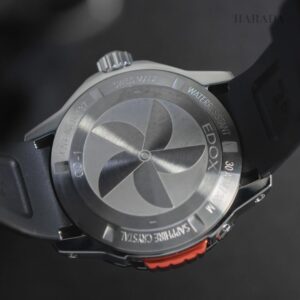 80137-3NO-CABUN EDOX エドックス クロノオフショア1 ベゼルロック デイト 40mm