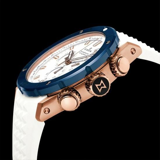 10221-37RBU75-BIR7 EDOX エドックス クロノオフショア1 クロノグラフ スペシャルエディション