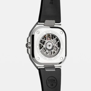 BR05G-SI-ST/SRB ホワイト Bell & Ross ベル&ロス インストゥルメント BR05 GMT