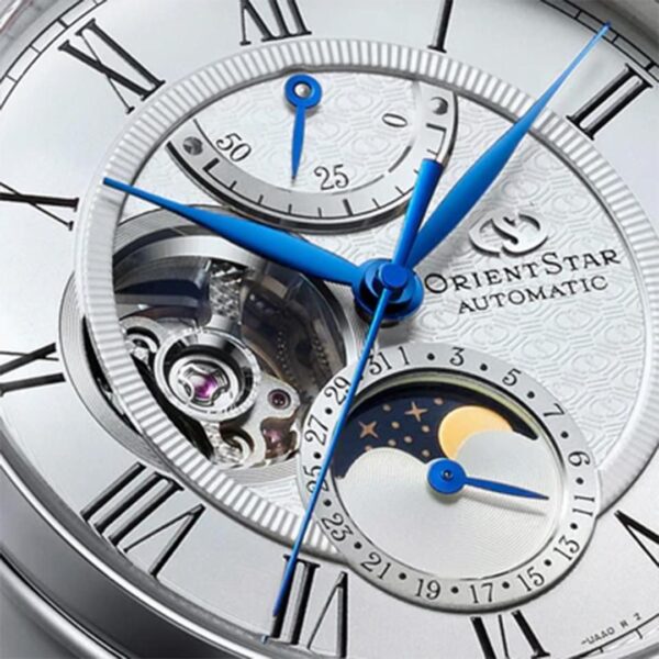 【替えバンド付】RK-BT0001S ORIENT STAR オリエントスター クラシック M45 F7 メカニカルムーンフェイズ 2025