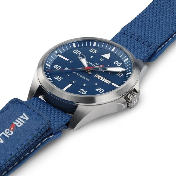 H64655941 HAMILTON ハミルトン カーキ アビエーション パイロット デイデイト エアー グラシエ エディション 42mm