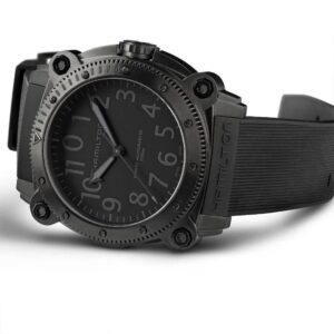 H78505330 HAMILTON ハミルトン カーキ ネイビー ビロウゼロ チタン 46mm