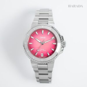 01 733 7792 4158-07 8 19 05P ORIS オリス アクイスデイト テイストオブサマー 36.5mm