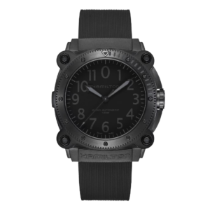 H78505330 HAMILTON ハミルトン カーキ ネイビー ビロウゼロ チタン 46mm