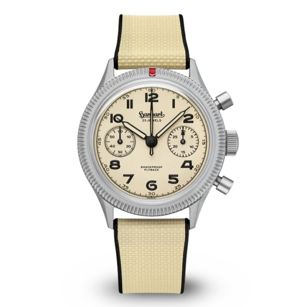 【世界限定200本】 H701L.250-1715 hanhart ハンハルト 417 TI デザートパイロット