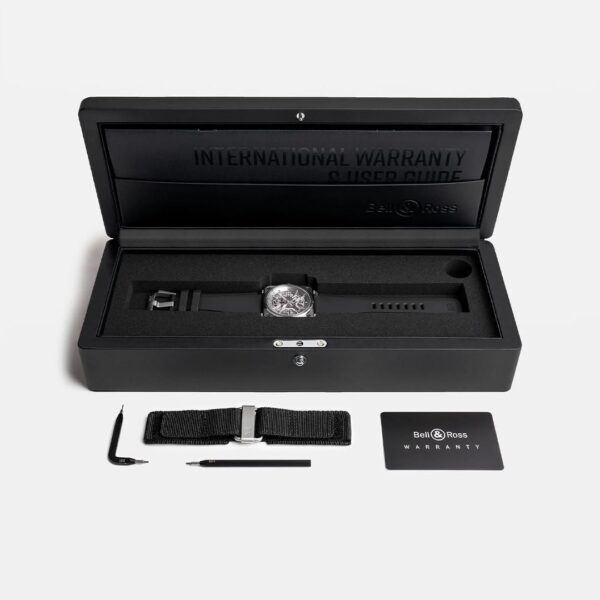 BR03A-BL-SKST/SRB Bell & Ross ベル&ロス BR03 スケルトン スティール 41mm