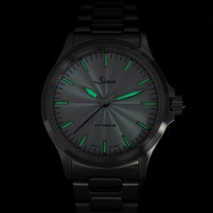 【世界限定300本】556 Ice Blue Sinn ジン パイロットウォッチ ファインアジャスト付きブレスレット仕様