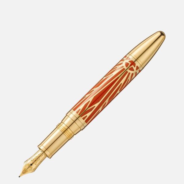 MB131353 MONTBLANC モンブラン マイスターシュテュック ジ オリジン コレクション ソリテール ル・グラン 万年筆 F