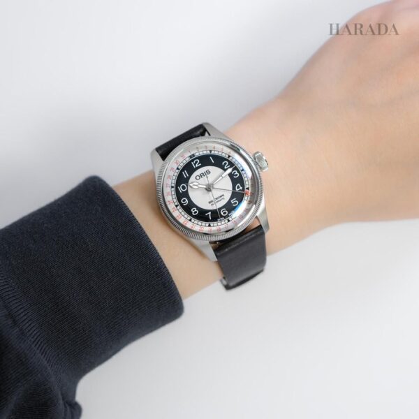 01 754 7779 4061-07 5 19 25 ORIS オリス ビッグクラウン ポインターデイト ブルズアイ 38mm