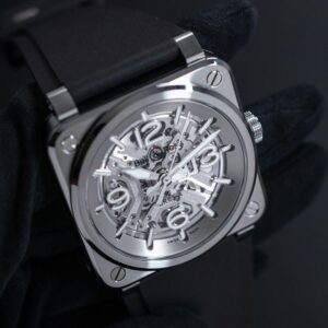 BR03A-BL-SKST/SRB Bell & Ross ベル&ロス BR03 スケルトン スティール 41mm
