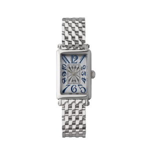 802QZDECO OAC シルバー FRANCK MULLER フランクミュラー ロングアイランド プチ デコ (LONG ISLAND PETIT DECO)