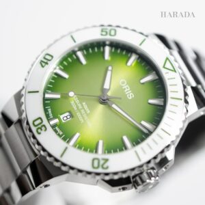 01 733 7787 4137-07 8 22 04PEB ORIS オリス アクイスデイト テイスト オブ サマー