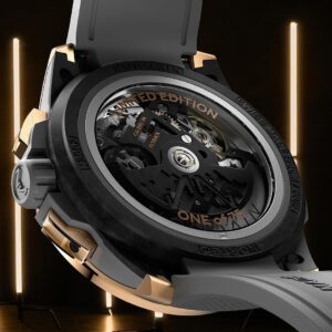 【限定75本】N3002.40G01.B01 NORQAIN ノルケイン ワイルドワン スケルトン クロノ レッドゴールド リミテッドエディション 42mm