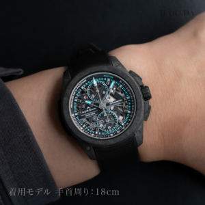 N3002.40Q01.B07 NORQAIN ノルケイン ワイルドワン スケルトン クロノ 42mm ブラックラバーストラップ仕様