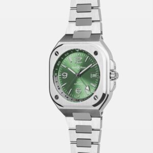 BR05G-GN-ST/SST グリーン Bell & Ross ベル&ロス インストゥルメント BR05 GMT