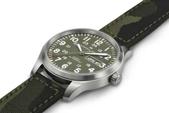 H70535061 HAMILTON ハミルトン カーキ フィールド デイデイト 42 mm