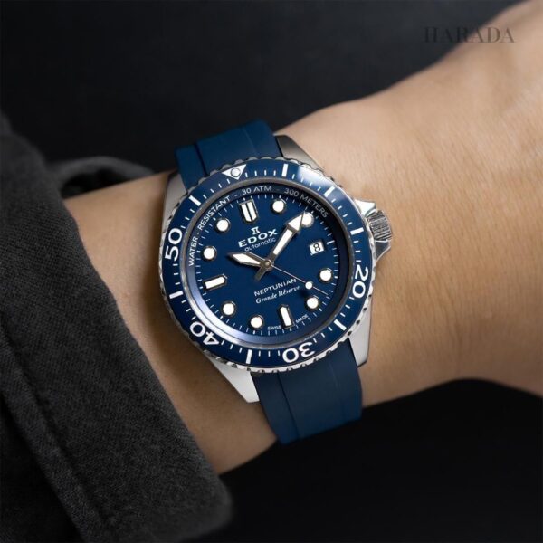 80801-3BUCA-BUIN EDOX エドックス ネプチュニアン グランデ リザーブ デイト オートマティック