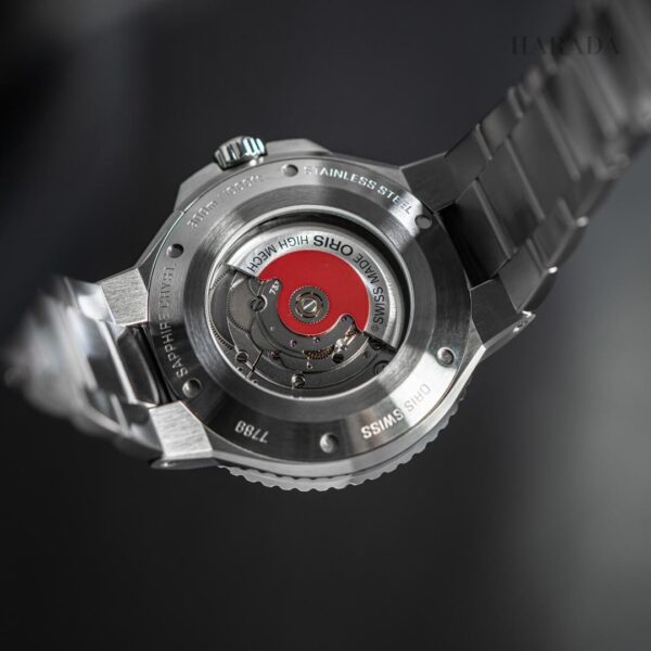01 733 7789 4153-07 8 23 04PEB ORIS オリス アクイスデイト レリーフ 43.5mm