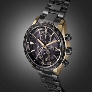 【世界限定2,200本】 AT8384-58E CITIZEN シチズン アテッサ LIGHT in BLACK Eco-Drive 50th Anniversary Edition