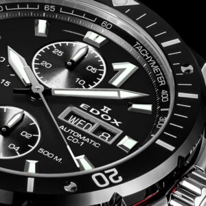01128-3NRCA-NN EDOX エドックス クロノオフショア1 ベゼルロック クロノグラフ オートマティック