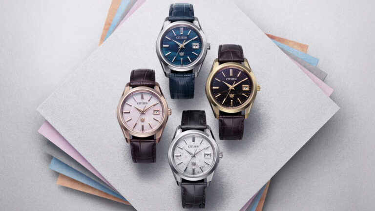 ザ・シチズンの誕生30周年を祝う「Iconic Nature Collection」の限定モデルが登場！ 表現するのは「をかし」の美意識。