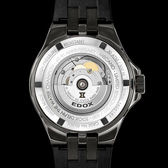 【世界限定600本】 85304-357GN-NRN1 EDOX エドックス デルフィン メカノ 60THアニバーサリーリミテッドエディション