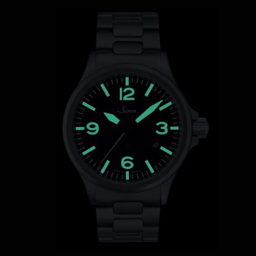 856.B Sinn ジン インストゥルメントウォッチ ブレスレット仕様