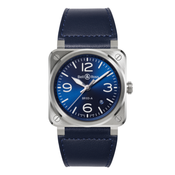 BR03A-BLU-ST/SCA Bell & Ross ベル&ロス BR-03 ブルースティール