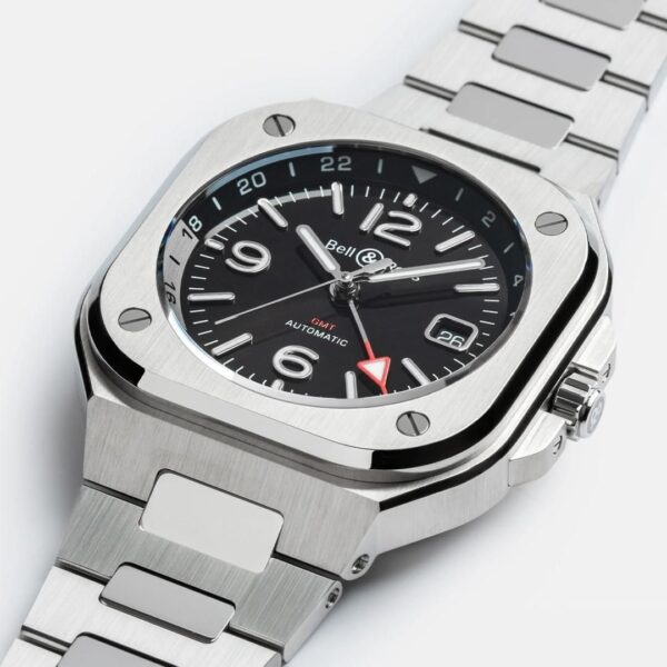 BR05G-BL-ST/SST Bell & Ross ベル&ロス インストゥルメント BR05 GMT