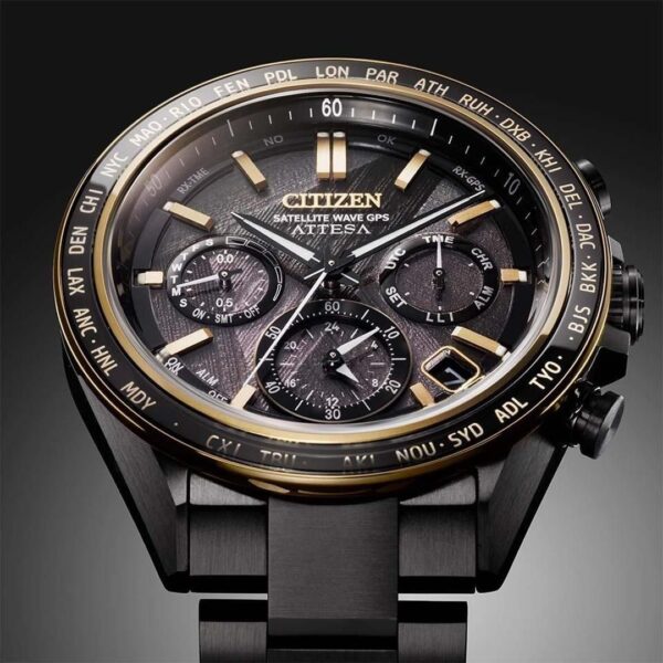【世界限定1,900本】 CC4078-51E CITIZEN シチズン アテッサ LIGHT in BLACK Eco-Drive 50th Anniversary Edition