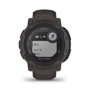 010-02627-40 GARMIN ガーミン インスティンクト2 デュアル グラファイト