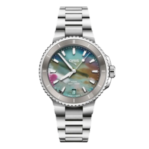 01 733 7792 4150-07 8 19 05P ORIS オリス アクイスデイト アップサイクル 36.5mm