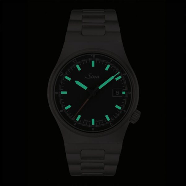 544 RS Sinn ジン インストゥルメント ウォッチ シリコンストラップ仕様（ブラック）